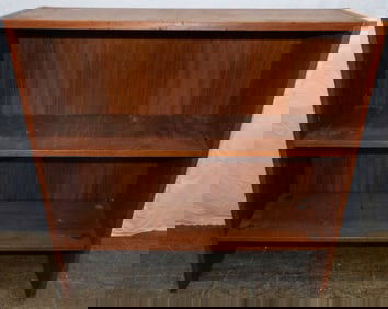mid century modern teakwood bookshelf