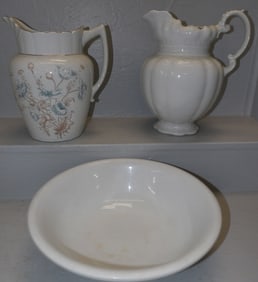 3 piece porcelain chamber set