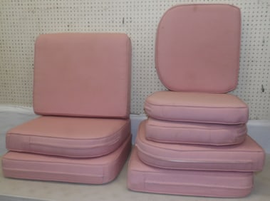 lot of chair cushions