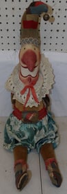 stuffed crafted doll