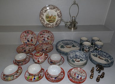lot of porcelain items
