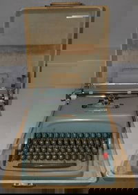 vintage typewriter