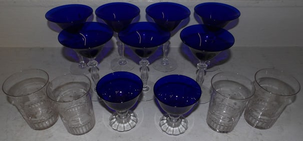 lot of stemware