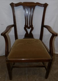 antique mahogany arm chair