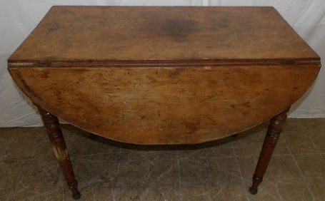 antique cherry drop leaf table