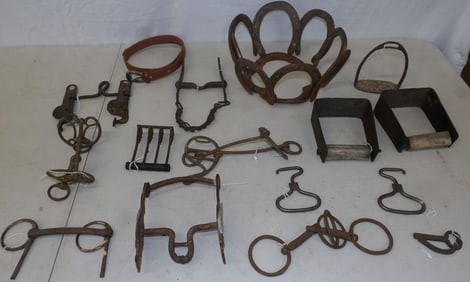 lot of metal items