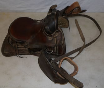 leather saddle