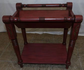 painted book stand