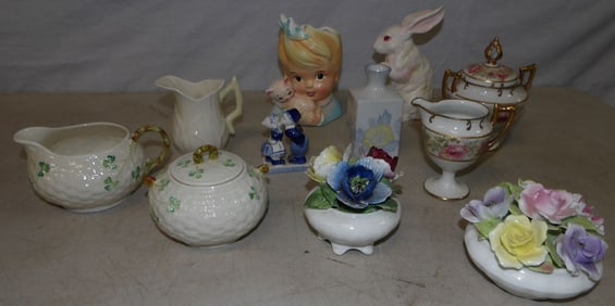 lot of porcelain items