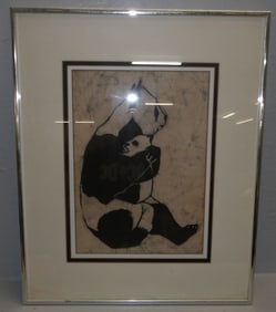 framed print signed by artist