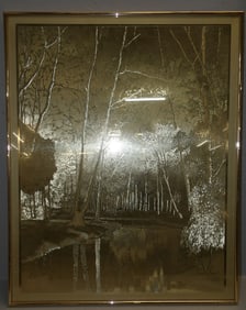 framed poster