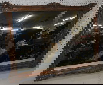 gilded frame mirror