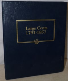 book of large Liberty Head Cents, (not complete)