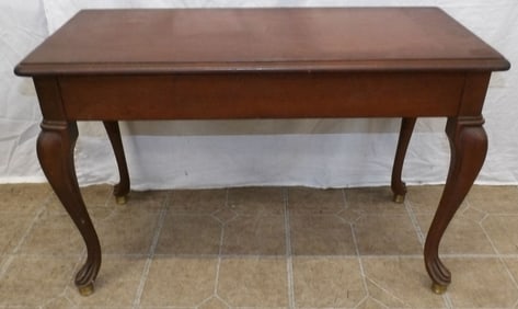 cherry piano bench