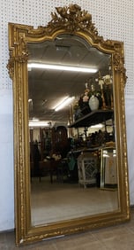 Antique Gilded Frame Bevel Edge Pier Mirror