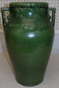 Large Painted Pottery Urn