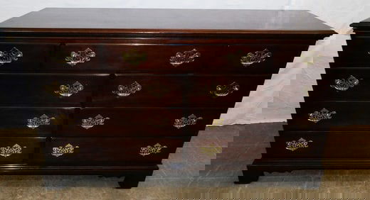 Cherry Nine Drawer Dresser by Statton