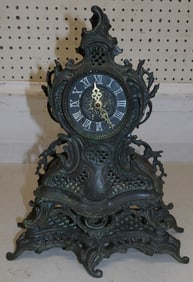 Bronze Decorative Clock, (Battery Operated)