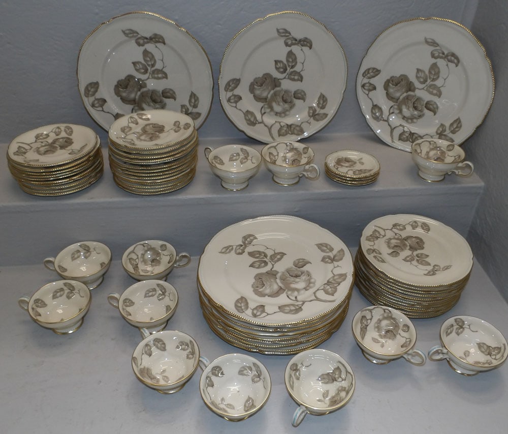 64 Pieces of Castleton China, "Gloria" (1 of 4)