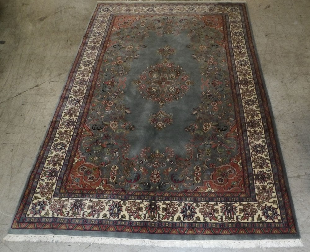 6' 6" x 9' 8" Hand Made Oriental Rug (1 of 4)