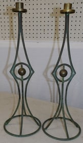 Pair of Brass Candlesticks