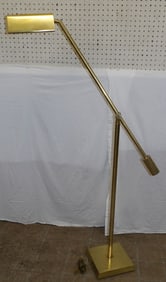 Modern Adjustable Brass Floor Lamp