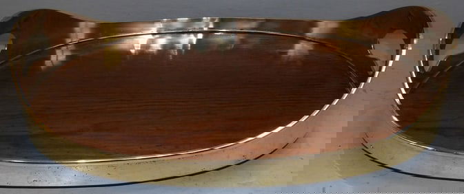 Brass & Pine Gallery Tray