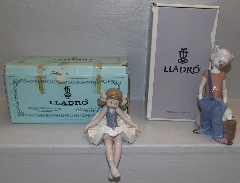 Two Lladro Porcelain Figures in Box (1 of 6)