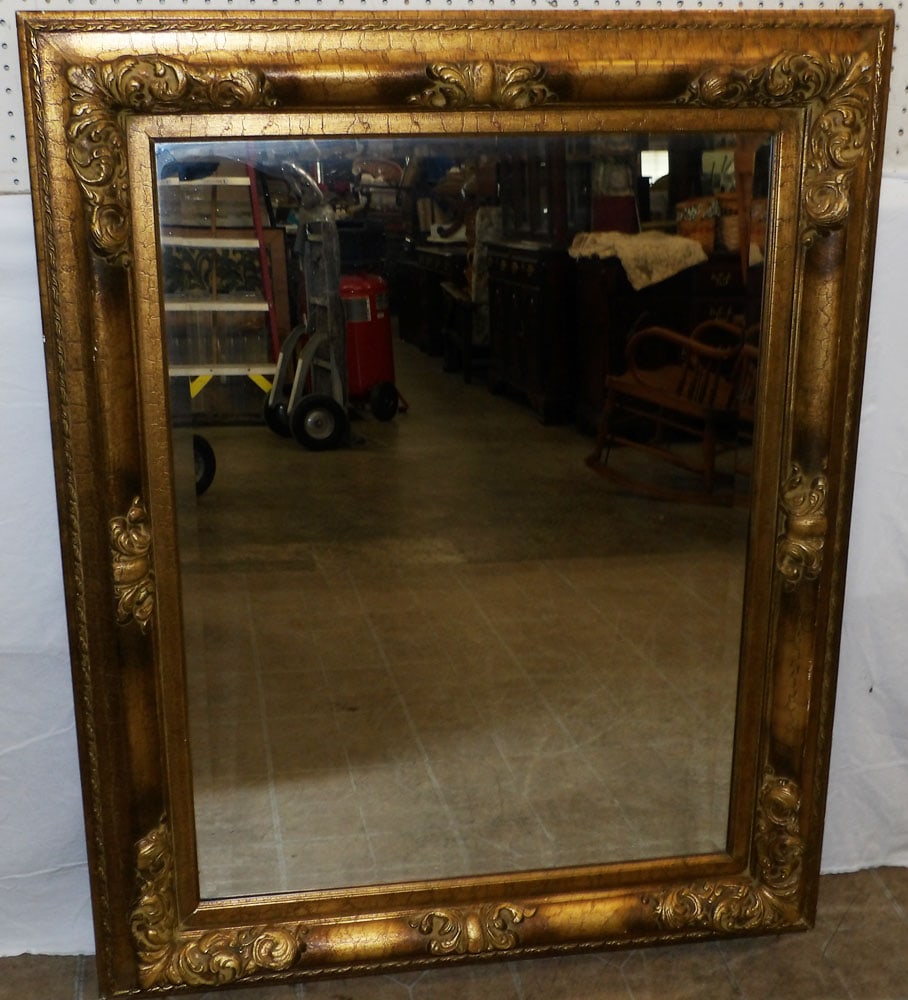 Gilded Frame Bevel Edge Mirror (1 of 3)