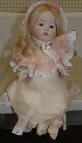 Bisque Head Pouty Baby Doll Numbered & Marked Paris