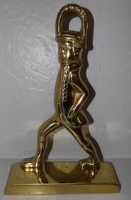 Virginia Metalcrafters brass hessian soldier doorstop