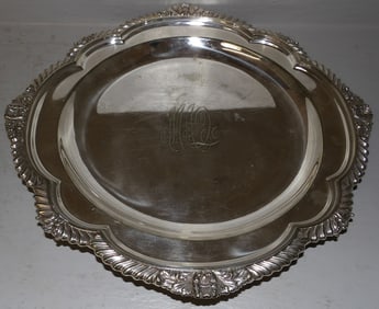 Tiffany and Company silver plated tray