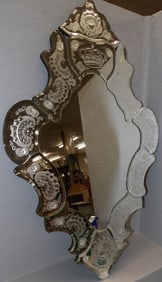Venetian style mirror