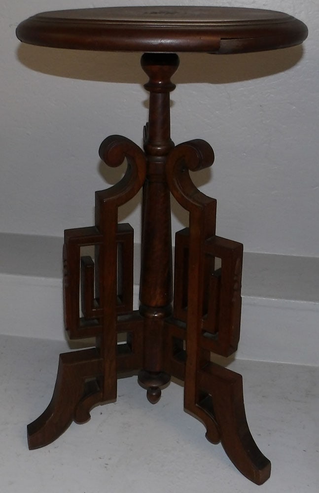 antique walnut Victorian stand (1 of 3)