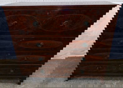 19th century mahogany butlers desk