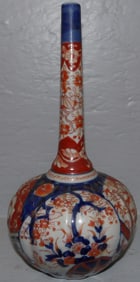 antique Imari porcelain barber bottle