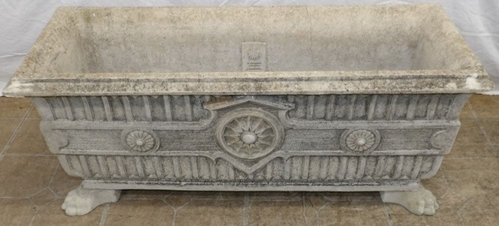 pair of concrete planters (1 of 5)