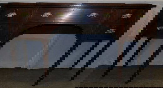 19th century mahogany Sheraton sideboard