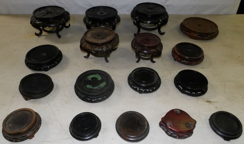Lot of Oriental Stands