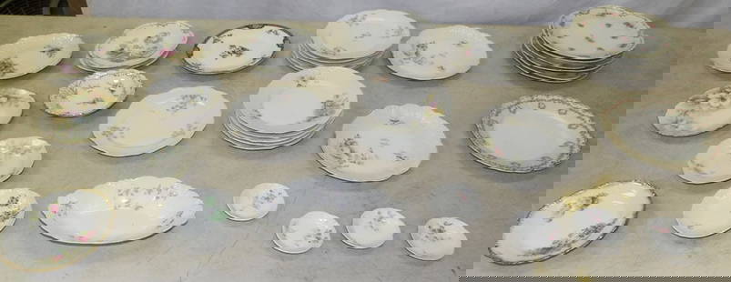 Lot of Hand Painted Porcelain Plates: Lot of Hand Painted Porcelain Plates. Up to 1" H 9" W 8 1/2" D ALL DESCRIPTIONS AND ANY CONDITION STATEMENT GIVEN BY LANGSTON AUCTION GALLERY ARE STRICTLY OPINIONS AND LANGSTON'S SHALL HAVE NO