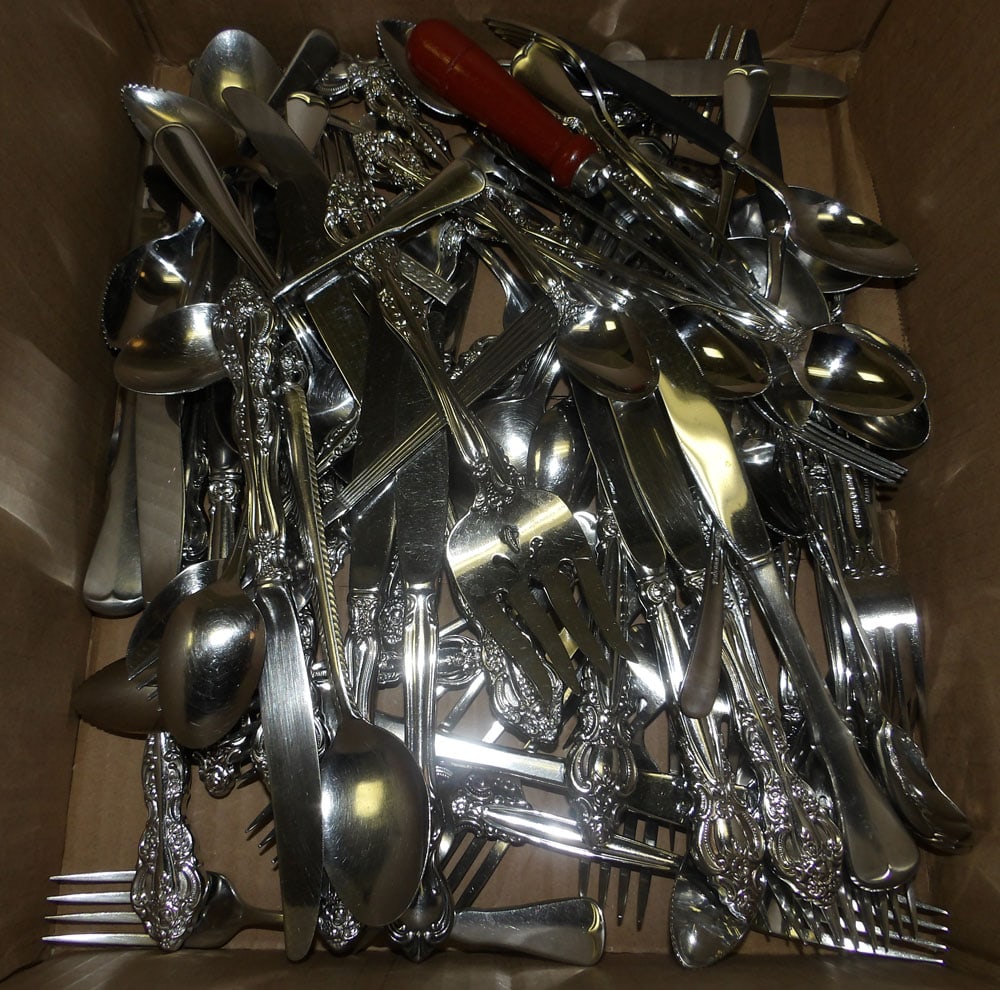 Lot of Stainless Steel Flatware (1 of 3)