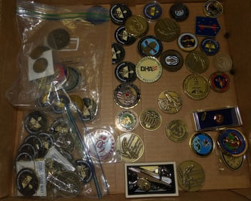 Lot of Vintage Military & Medical Medals