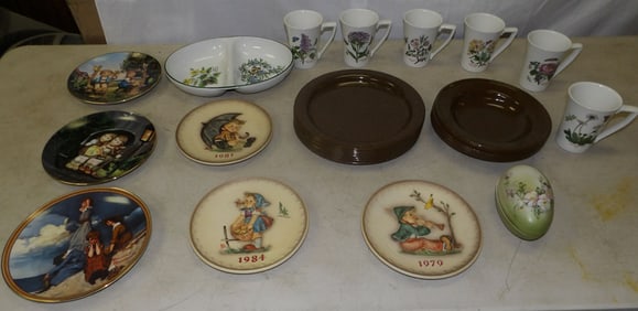 Lot of Porcelain & Enamel Items