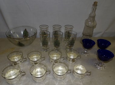 Lot of Glass Items