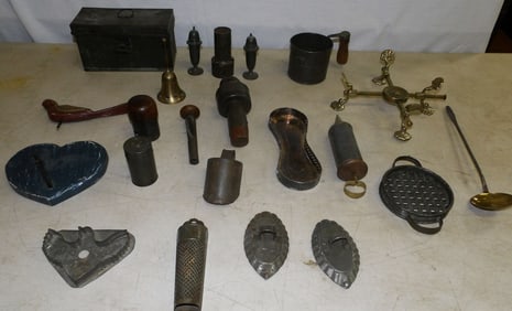 Lot of Country Metal Items