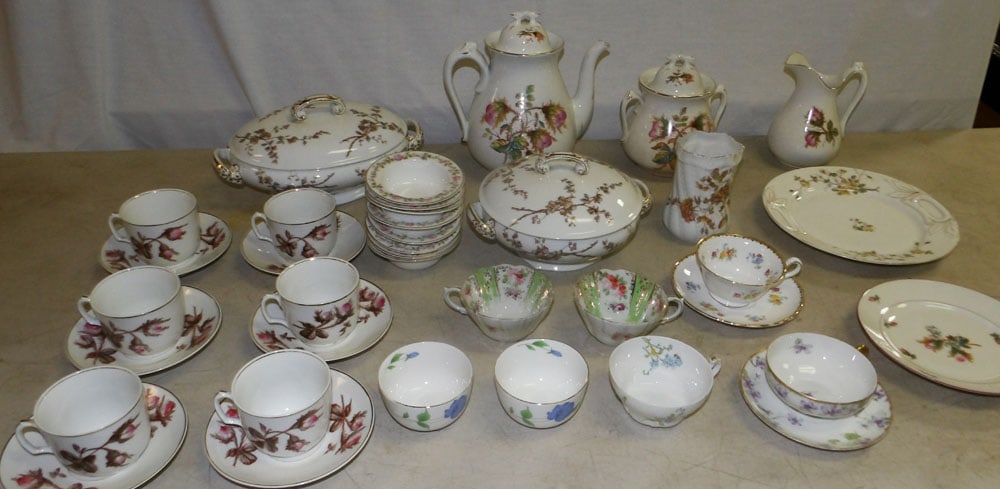 Lot of Hand Painted Porcelain Items  (1 of 7)