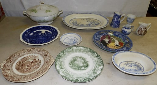 Lot of Hand Painted Porcelain Items