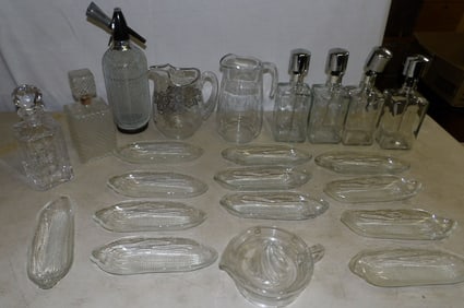 Lot of Glass Items