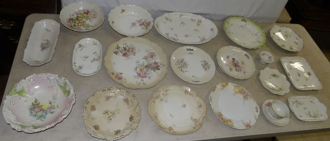 Lot of Hand Painted Porcelain Items