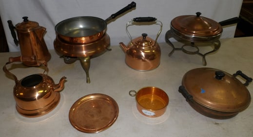 Lot of Copper Items